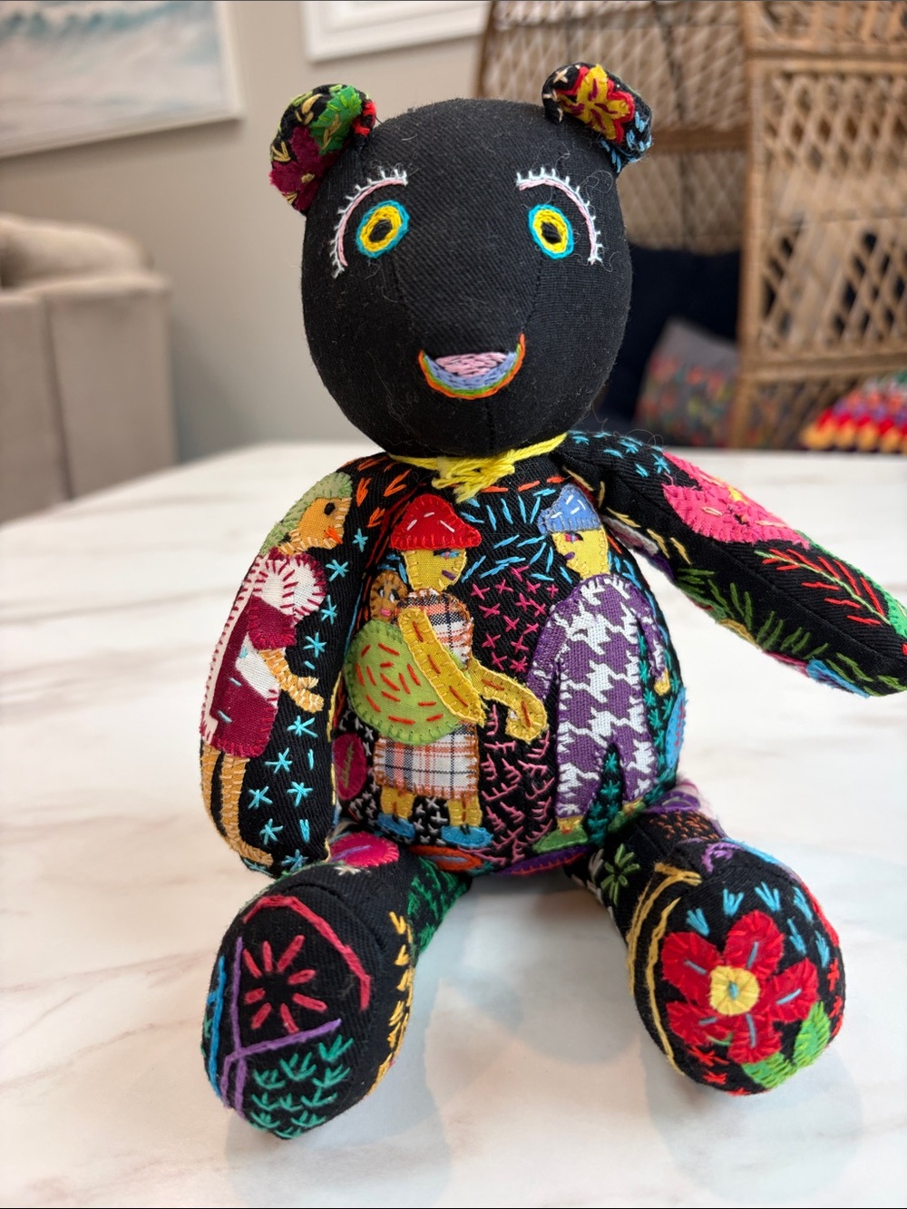 Original FORWARD Bear GAP South Africa Embroidered Bear Limited Edition RARE 10”